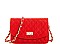 CHIC MODERN PRINCESS STITCHED CROSSBODY BAG