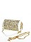 Rhinestone Saddle Baguette with Shoulder Chain JYHD-3369