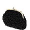 Elegant Frame Pearl Evening Bag with Shoulder Chain JYHD-3398