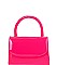 Chic Glossy Top Handle Patent Crossbody Bag with Sling Strap JY-HD-3424