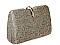 CHIC DESIGNER SMOOTH WOVEN FABRIC FASHION CLUTCH WITH CHAIN  JYHD-3445