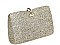 CHIC DESIGNER SMOOTH WOVEN FABRIC FASHION CLUTCH WITH CHAIN  JYHD-3445