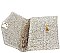 TRENDY SMOOTH FABRIC NATURAL WOVEN ENVELOPE CLUTCH WITH CHAIN  JYHD-3446