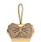 Rhinestone Bow Evening Clutch Bag