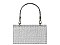 FASHION RHINESTONE EAST WEST MINI CLUTCH BAG