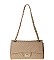 FASHION QUILTED FLAPOVER CROSSBODY BAG