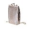 STLYISH FRAMED RHINESTONE CROSSBODY BAG