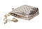 STLYISH FRAMED RHINESTONE CROSSBODY BAG
