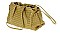 FASHION BRAIDED FRAME DUMPLING BAG