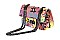 FASHION GRAFFITI STYLISH QUILTED CROSSBODY BAG