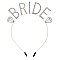 CHARMING CRYSTAL RHINESTONE " BRIDE " WITH DIAMOND HEADBAND