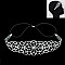 Band Elastic Wide Decorative Rhinestone Stretch Headband SLHDM1515