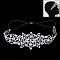 Band Elastic Stretch Decorative Rhinestone Headband SLHDM1517