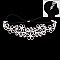 Stretch Elastic Rhinestone Lace Headband SLHDM1716