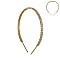 SPARKLY GCL 3 LINE STONE HEADBAND SLHDM374