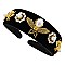 BEE AND PEARL DESIGN JEWEL HIGH FASHION HEADBAND