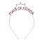 CRYSTAL "MAID OF HONOR" HEADBAND BACHELORETTE PARTY ORNAMENT