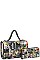 2IN1 OBAMA PAINTING ART SATCHEL WITH MATCHING WALLET