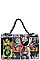 2IN1 OBAMA PAINTING ART SATCHEL WITH MATCHING WALLET