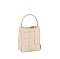 Straw Woven Bucket Satchel