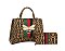 Queen Bee Stripe 2-in-1 Satchel -Set