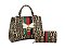 Queen Bee Stripe 2-in-1 Satchel -Set