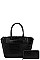 2 IN 1 SATCHEL WITH MATCHING WALLET