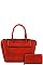2 IN 1 SATCHEL WITH MATCHING WALLET