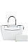 2 IN 1 SATCHEL WITH MATCHING WALLET
