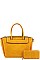 2 IN 1 SATCHEL WITH MATCHING WALLET