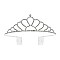 SIMPLE RHINESTONE TIARA SLHHTS6896