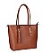 2 IN 1 FASHION TASSEL HANDLE TOTE BAG SET