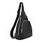 black color sling bag
