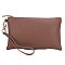 2-IN-1 Braided Handle Strap Hobo with Pouch