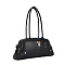 black East West Pad-Lock Shoulder Bag