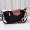 Nylon Logo Flap Crossbody Bag