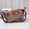 Nylon Logo Flap Crossbody Bag