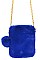 FAUX FUR CELLPHONE BAG