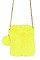 FAUX FUR CELLPHONE BAG