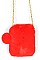 FAUX FUR CELLPHONE BAG