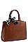SCARF SATCHEL WITH LONG STRAP