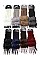 DOZEN ASSORTED COLOR FUR ACCENT ARM WARMER