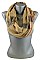 Pack of 12 pieces Plaid Print Infinity Scarves FM-HNSF1085