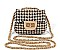 CHIC TWEED HOUNDSTOOTH MINI BAG