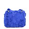 FURRY CLUTCH WITH FUR HANDLE NOVELTY BAG