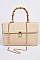 Branch Handle Whole Straw Clutch
