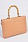 Branch Handle Whole Straw Clutch
