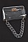 Visibly Clear Cross Chain Body Clutch.