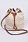 Whole Straw Shoulder Strap Tote