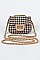 Tweed Hound smooth Mini Bag